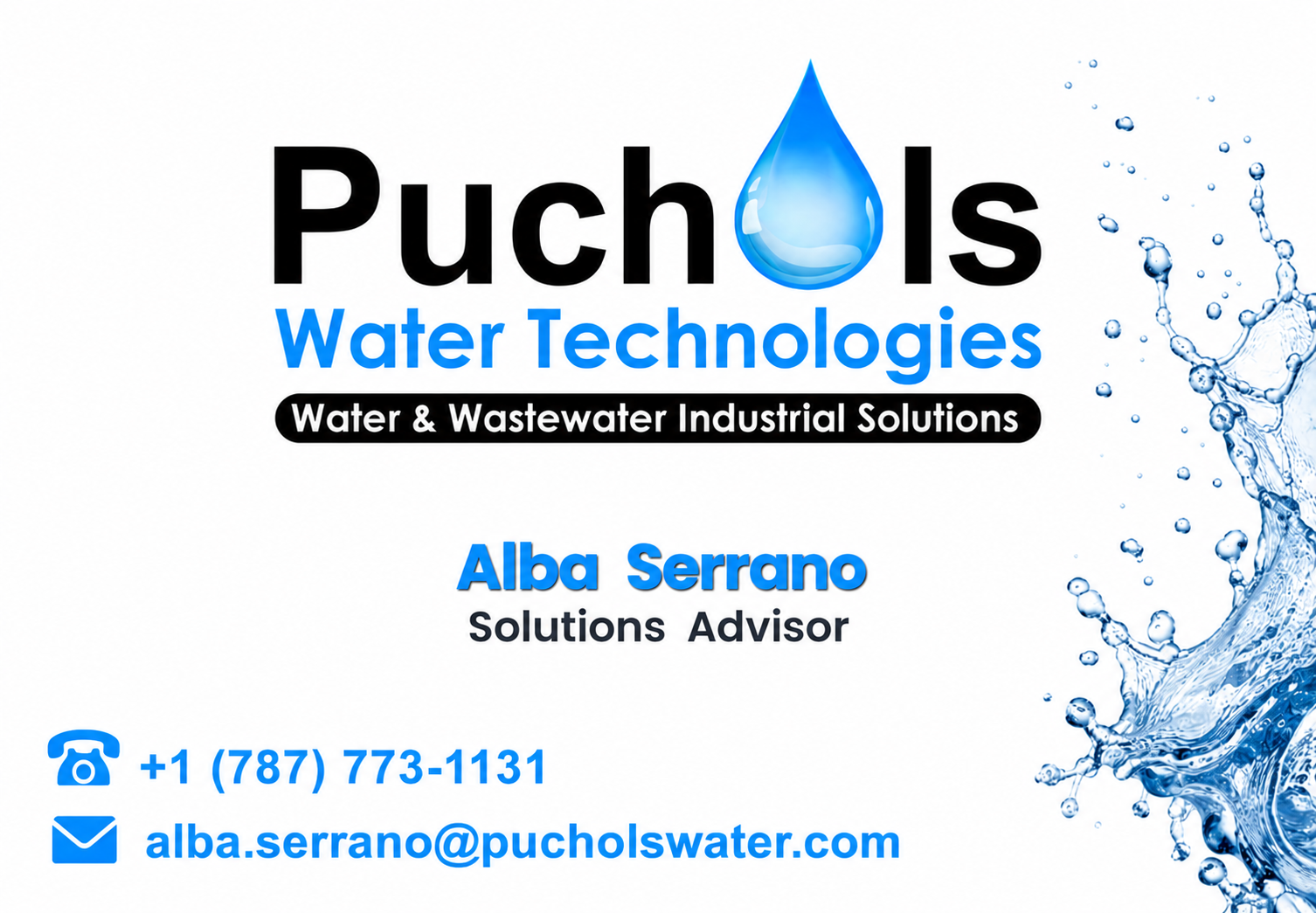 Alba Serrano Business Card