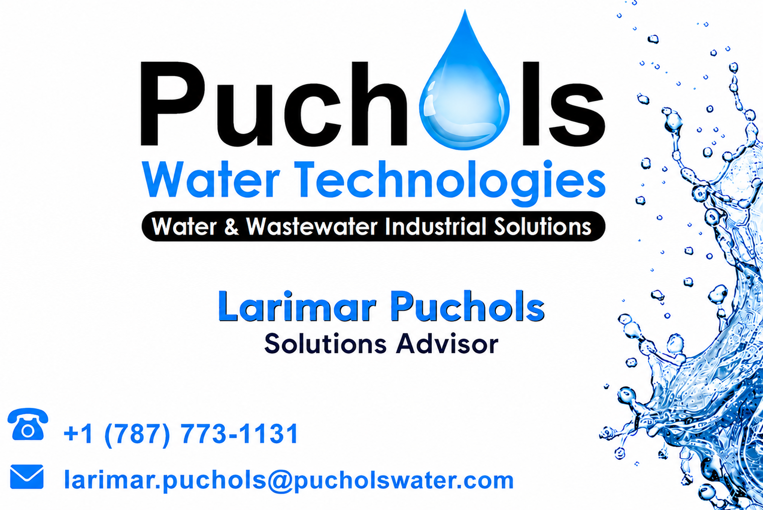 Larimar Business Card